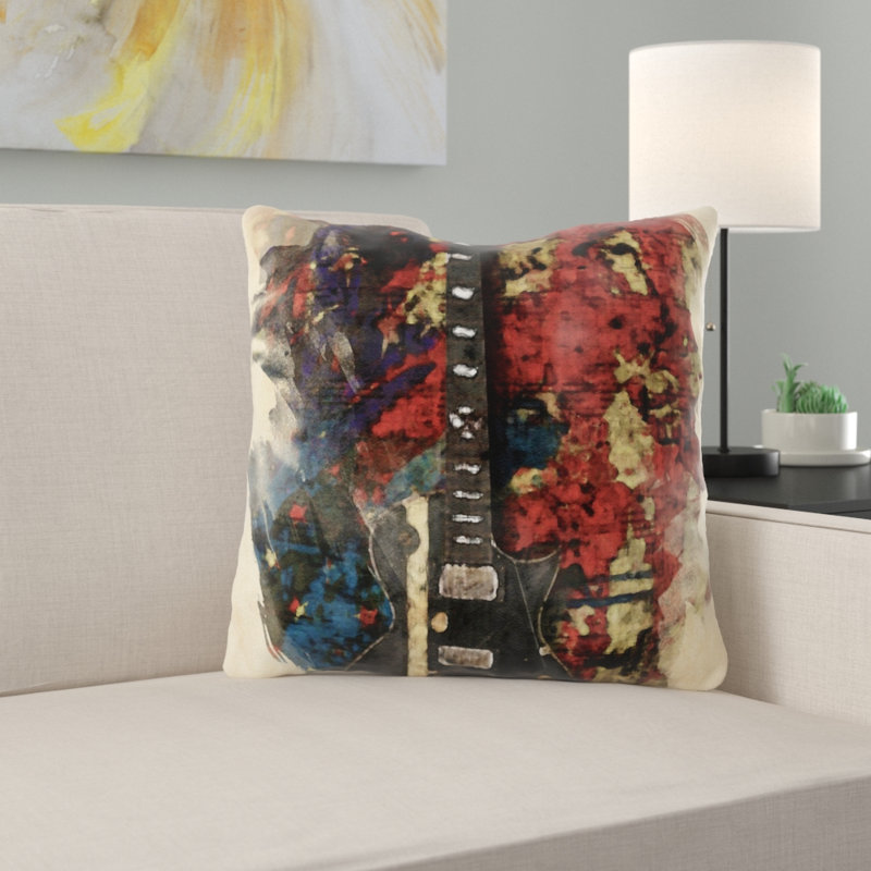 Coussin de guitare Maillet, Microsuède, Intérieur