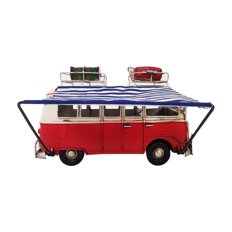 Jahvaughn Transportation Model Car Or Vehicle, White/Red