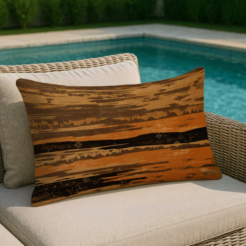 Whispered Vale Indoor And Outdoor Throw Pillow, Rectangle 18"H x 25"W