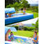 Grande piscine gonflable avec auvent