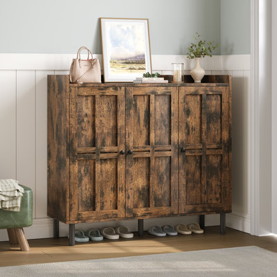 Abril 5-Tier 30 Pairs Shoe Cabinet with Adjustable Shelves