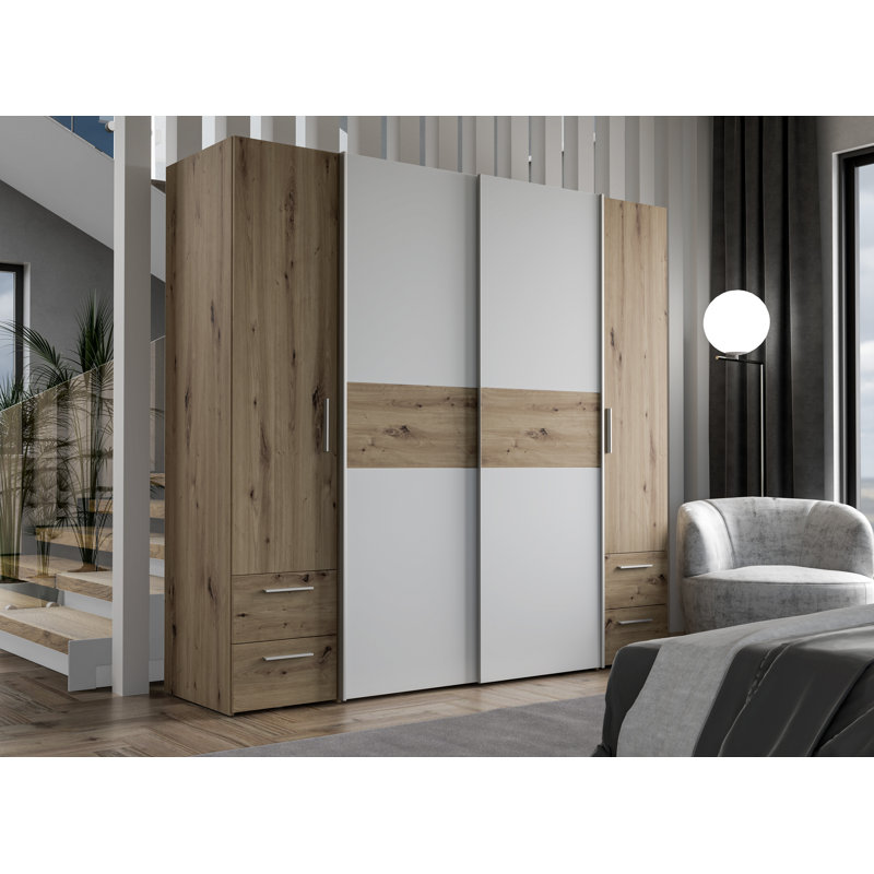Razina Manufactured Wood Wardrobe