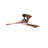42" Quiet Ceiling Fan With Bluetooth App, Reversible Motor & LED Lighting