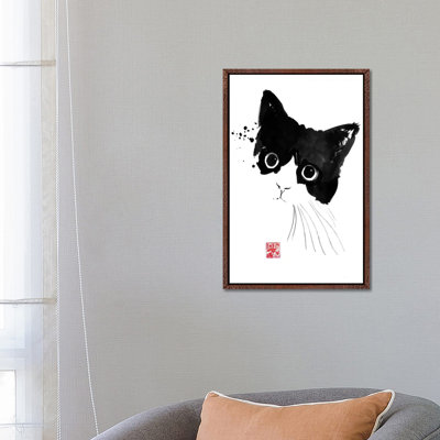 Impish Cat by Péchane - Painting on Canvas