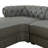 Belevy 132.5" Hand-Crafted Cow Top Genuine leather Sofa and Chaise-597690426