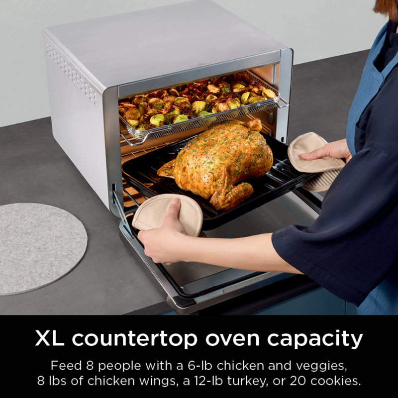 Ninja Prestige Smart XL Air Fryer & Countertop Oven, Stainless Steel, DT501