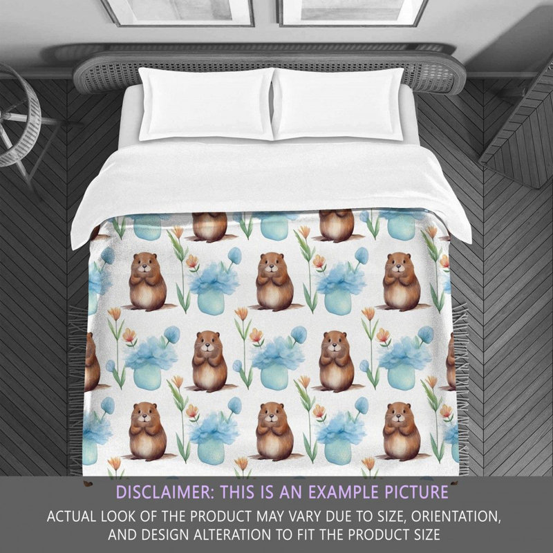 Beaver WildlifeMilburt Bedding, Twin Comforter