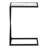 Accent Table, C-shaped, End, Side, Snack, Living Room, Bedroom, Metal, Laminate-2082348478