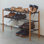 Range-chaussures extensible à 3 niveaux Yamazaki Home, acier, pour 12 à 16 chaussures
