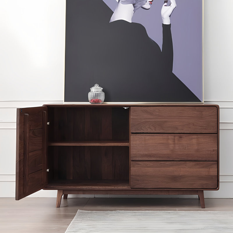 Nordic-style storage and sideboard cabinet