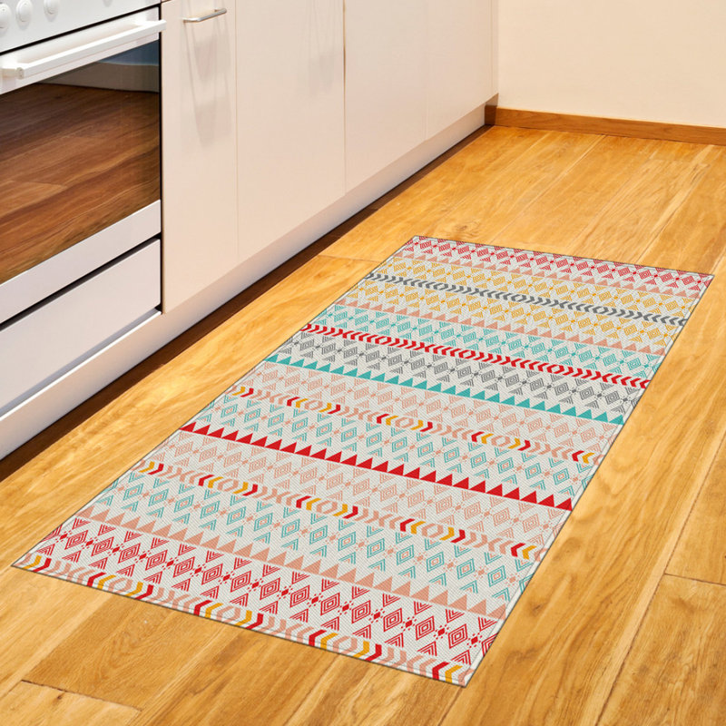 Vintage High Density Long Fiber Poly Threads Decorative Area Rug Carpet, Rectangle 2'7" x 5'