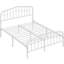 Metal Bed with Arched Headboard and Footboard-903604192-903604198