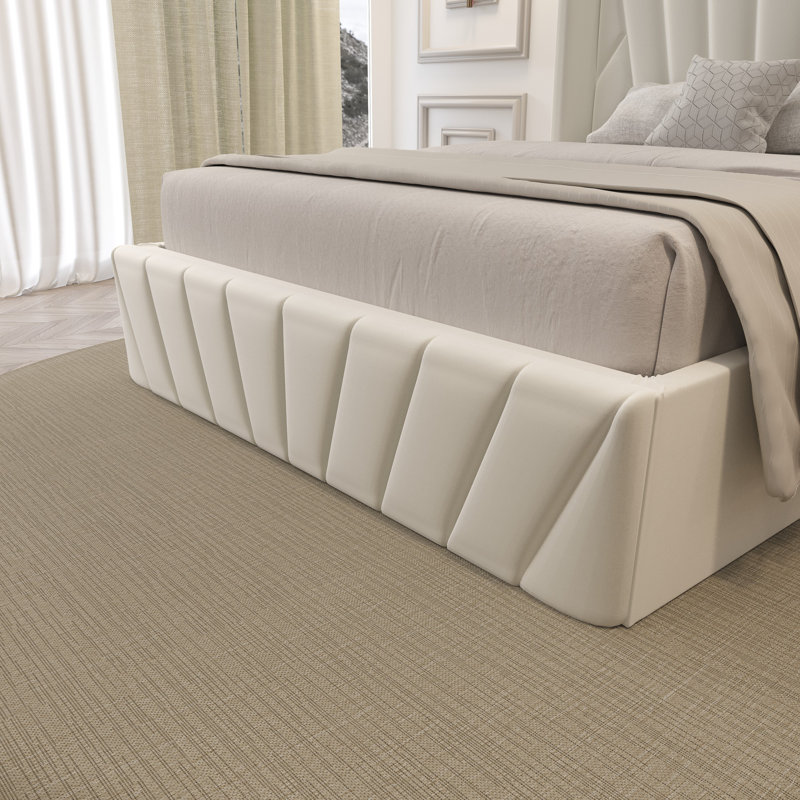 Dierra Upholstered Storage Bed with Hydraulic Lift