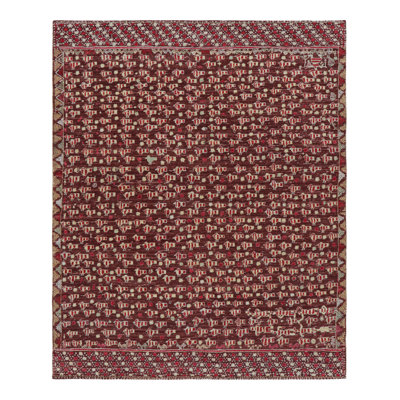 Burano Hand Knotted Wool Geometric Area Rug