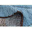 Tapis bleu clair Odea