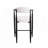 Boucle UpholsteredBarstools with Metal Frame-1504288976