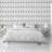 Fitzgerald Grey Ikat Diamond Wallpaper