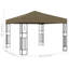 Cassander 3m x 3m Steel Patio Gazebo