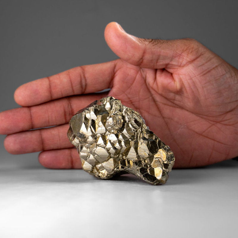 Pyrite Cluster from Huanuco Province, Peru (405.6 grams)