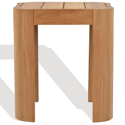 Nina 18" Teak Patio Side Table