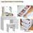 Notification Dressing Table with Mirror