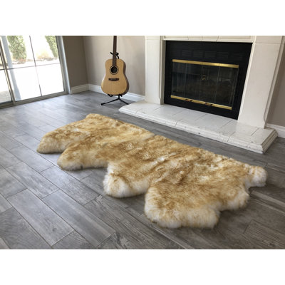 Tapis brun à poils longs Atterberry