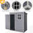 5 ft. W x 3 ft. D Resin Vertical Storage Shed