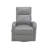 Crouse Faux Leather Swivel Reclining Glider