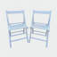 CHAISE PLIABLE - 2 / S, STYLE PLIABLE - BLANC