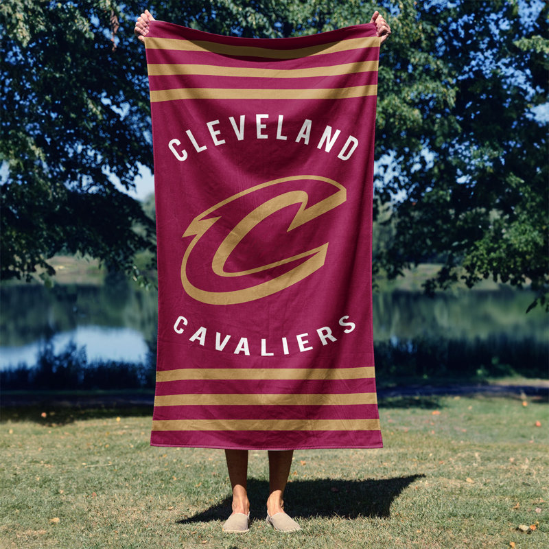 Serviette de plage NBA Stripes, Cavaliers de Cleveland