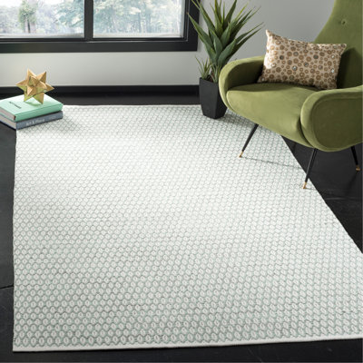 Modena Hand Woven Cotton Geometric Rug