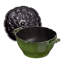 Cocotte artichaut en fonte Staub 3 pte - Basilic