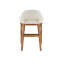 Inga Upholstered Stool with Solid Wood Frame-1723674917
