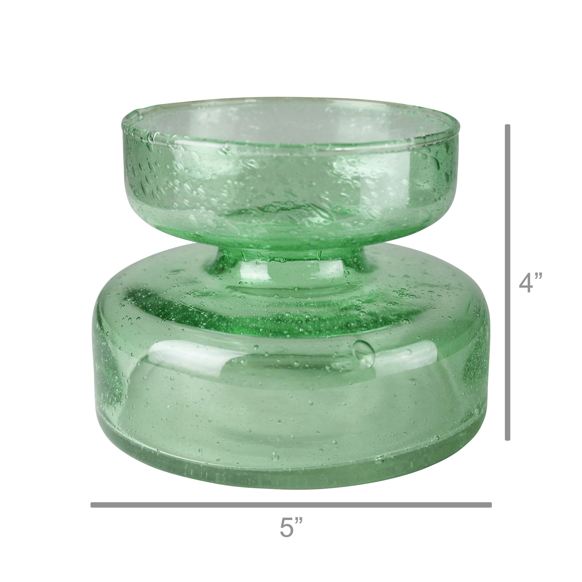 Jorah 4'' Ceramic / Porcelain Table Vase, Green
