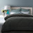 All Season Soft Quilted Down Alternative Comforter Reversible Duvet Gray-445013938
