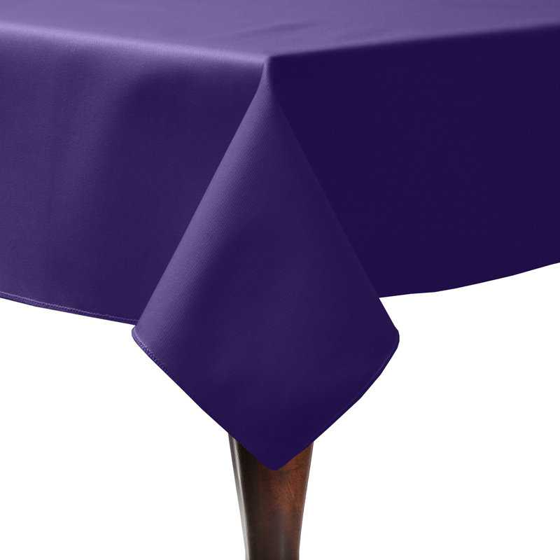 Jasmin Rectangular Tablecloth, 1, Purple, 72" x 48"