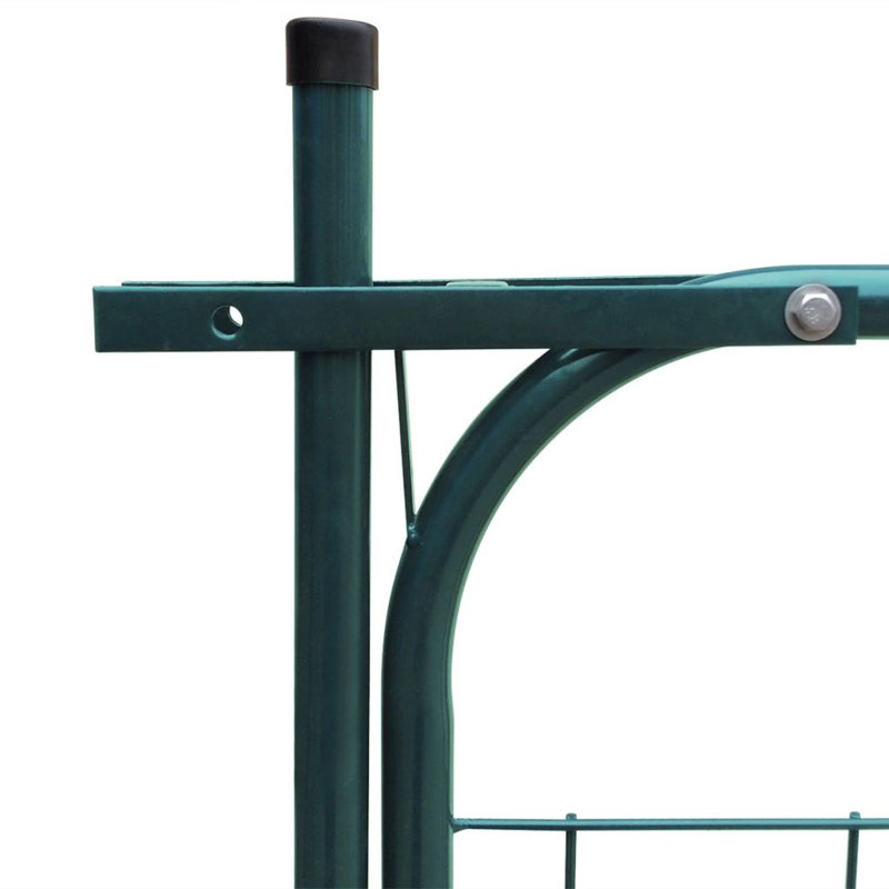 Humansville 100.08 cm H x 100.08 cm W Gate Fencing, Green