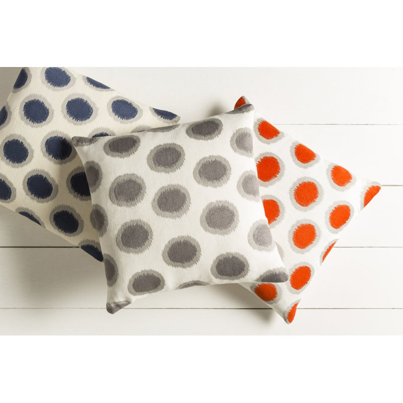 Polka Dots Throw Pillow