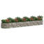 Dakota Fields Gabion Raised Bed Galvanised Iron -748978362