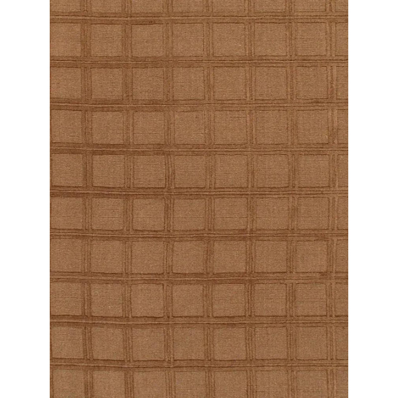 Geometric Area Rug in Brown