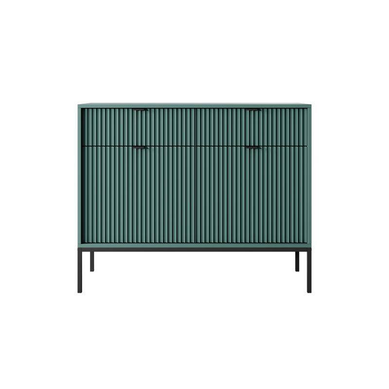 Kenly 104cm Sideboard, Labrador Green/Black
