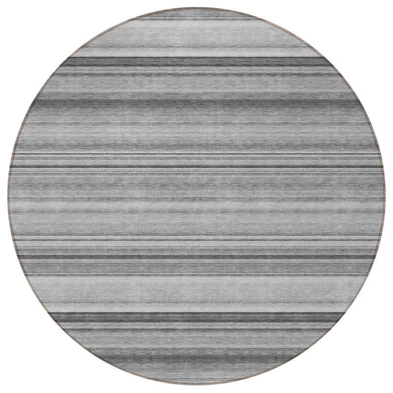 Tapis d'intérieur rond 8 po