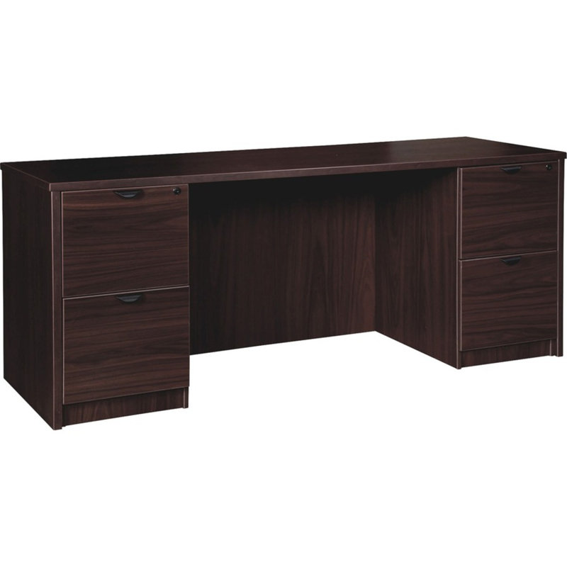 Crédence à double piédestal Lorell Prominent 2.0, H 29 po x l 66 po x P 24 po