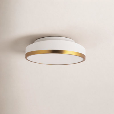 Mossy Glass Flush Mount