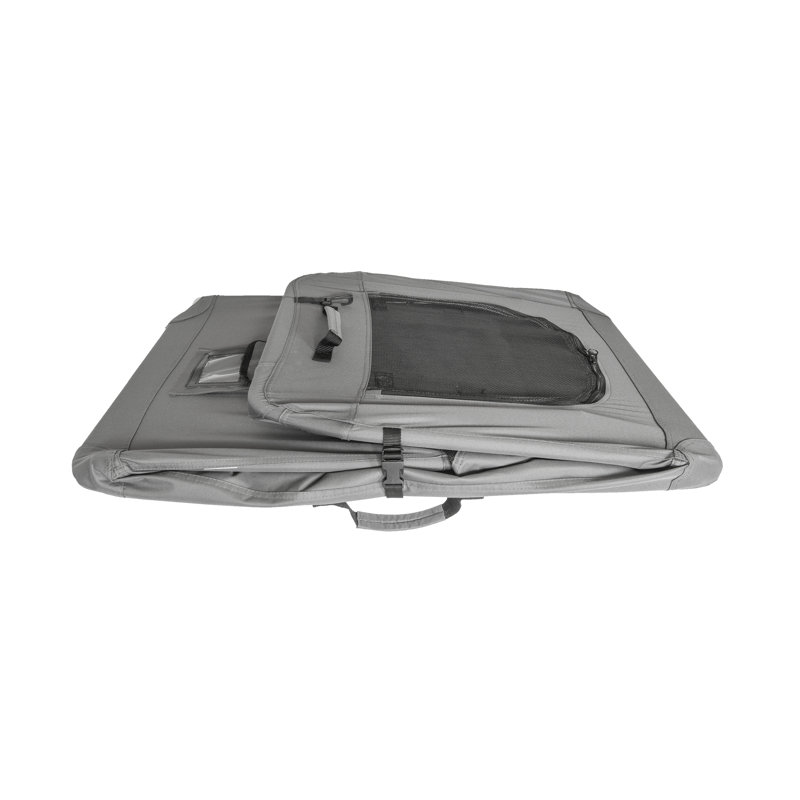 Large Gray Soft Sided Portable Dog Crate