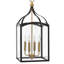 Jeremie 4 - Light Lantern Rectangle Pendant-1950378476