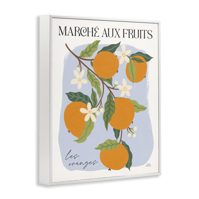 Marche Aux Oranges Framed Giclee Art by Wild Apple Portfolio
