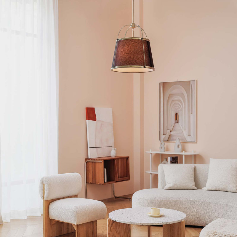 Dimmable Drum Chandelier