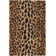 Leopard Hand Micro Hooked Wool Rug