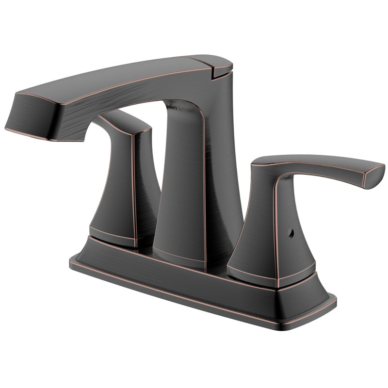 Cardania 2-handle Bathroom Faucet with Drain Assembly,  Oil-Rubbed Bronze